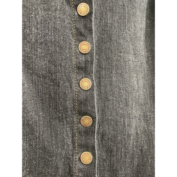 Y2K Hot Kiss Belted Mini Dress Festival Retro Grunge Sleaze Stretch Snap Button - Picture 3 of 8